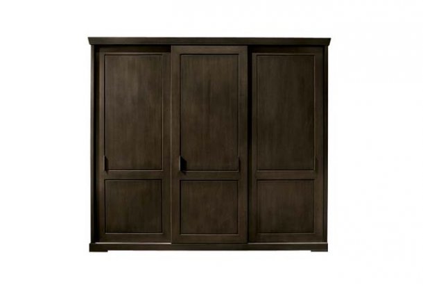 Wardrobe 3 sliding doors and drawers L280 