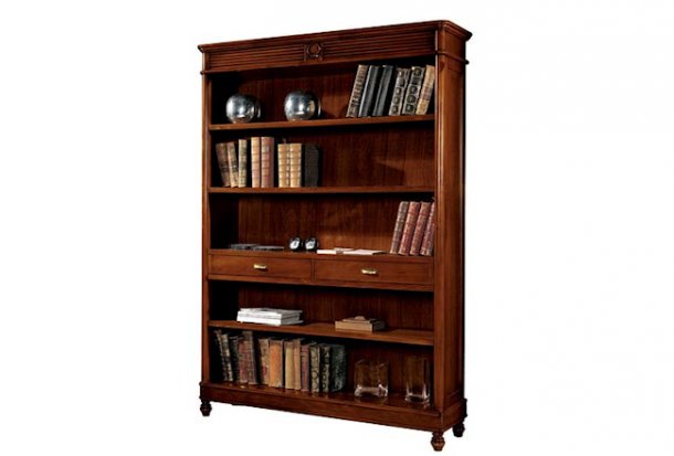 bookcase with drawers 